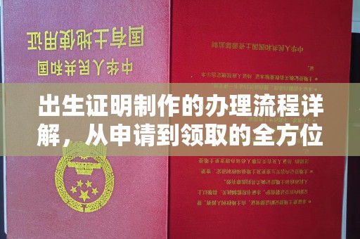 运河出生证明制作的办理流程详解，从申请到领取的全方位指南